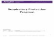 Respiratory Protection Program · 5.4.2 Qualitative Fit Testing Procedure ... (RPP) outlines the institutional requirements for respiratory protection. It is intended to provide program