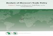 Analysis of Morocco’s Trade Policy...Analysis of Morocco’s Trade Policy : Impact of Morocco’s Tariff Policy on its Competitiveness Executive Summary The choice made by Morocco