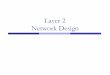 Layer 2 Network Design · 2018-12-12 · Local VLANs 2 VLANs or more within a single switch VLANs address scalability, security, and network management. Routers in VLAN topologies