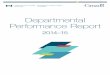 Departmental Performance Report · 2019-05-07 · Departmental Performance Report Original signed by . ... compensation and labour relations for the core public administration. It