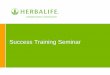 Success Training Seminar - factsaboutherbalife.com · HerbalifeCentral.com or Bizworks •To qualify as a Qualified Producer or as a Supervisor with the Cumulative 5K, Distributors