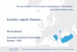 Country report: Kosovo · “The way forward for the Eurocodes implementation in the Balkans”, 10-11 October 2018, Tirana Kosovo-Eurocode Technical Committee KSA-TC19 2016 - KSA-TC19