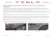 Body Repair Tech Note: Repairing Aluminum …BR-17-10-001 Page 1 of 12 Body Repair Tech Note: Repairing Aluminum Cosmetic Damage Body Repair Tech Notes provide information about Tesla-approved