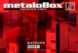 KATALOG 2018 - metaloBox catalogue_2018.pdf · čeličnog lima od 0,6-1 mm debljine i sa snažnim šarkama. Ne može da se desi da se lim uvije i da šarke popuste, odnosno da se