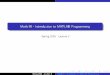 Math 98 - Introduction to MATLAB Programmingcpoli/math98/lecture3.pdf(problem_3_1) Approximating square root Let A be a positive number. Think of A as the area of a square with side