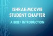 ISHRAE-MCKVIE Student chapter · 2017-07-27 · handbooks and the ISHRAE Journal are a few such initiatives. EVENTS ORGANIZED BY ISHRAE CONTINUED…. ISHARE promotes research in the