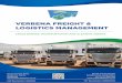 VERBENA FREIGHT & LOGISTICS MANAGEMENT · Verbena Freight and Logistics Management founders come with vast international experience of over 15 years beyond the establishment of Verbena