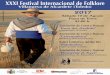 XXXI Festival Internacional de Folkloredespertarelayer.com/wp-content/uploads/2017/08/PROGRAMA-XXXI.pdfLa Asociación Cultural “Rosa del Azafrán”, de Consuegra (Toledo) se fundó