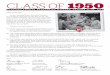 Class of 1950 - Stanford Universityalumni.stanford.edu/content/saa/reunion/pdfs/50_Newsletter.pdf · Class of 1950 Dear Classmate, as you already know, our 60th Reunion is coming