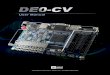 DE0-CV User Manual w ww .terasic · the board or be used as a debug tool while developing any RTL code. This chapter first presents some basic functions of the Control Panel, then