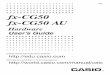fx-CG50 fx-CG50 AU - CASIO Official Website · • Using the calculator near a television or radio can cause interference with TV or radio reception. • Do not use this calculator
