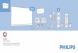 TV - Philips · The remote control uses IR (infrared) to send its commands to the TV. You don’t need to pair the remote control to the TV before using. Always make sure you point