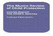 The Munro Review of Child Protection - UCL Institute of ... · • Chief Social Worker • College of Social Work ... 1. The Munro Review of child protection is part of a national