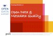 DATA Training Module 2.2 SUPPORT OPEN Open Data & … · DATA SUPPORT OPEN Training Module 2.2 Open Data & Metadata Quality PwC firms help organisations and individuals create the