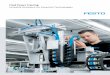 Fluid Power Training - Festo · of a fluid – liquid or gas – to generate, control, and transmit power. The increasing interest in fluid power stems from its extreme flexibility