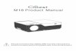 M18 Product Manual · M18 Product Manual The actual product may slightly differ from this manual due to ... 2.9 Please use the original foam and other vibration-proof materials when