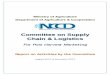 Committee on Supply Chain & Logisticsnccd.gov.in/PDF/CSCL-Report.pdf · National Committee on Supply Chain & Logistics National Centre for Cold-chain Development Dear NCCD: Committee