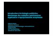 Introduction à la biologie prédictive, Monitorage des maladies autoimmunes … · 2019-01-22 · Introduction à la biologie prédictive, Monitorage des maladies autoimmunes Application