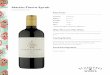 Martin Fierro Syrah - St Austell Wines · Martin Fierro Syrah Product SKU: 5619530 Key Facts Country: Argentina Region: San Juan Vintage: 2016/17 Grape: Syrah ABV: 13.0% * Suitable
