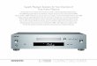 C-7000R COMPACT DISC PLAYER...C-7000R_Hi-Fi 10/11/30 14:36 ページ 1 DIDRC (Dynamic Intermodulation Distortion Reduction Circuitry) Si nce the advent of digital audio, signal-to-noise