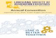 LSAE IS ETTER TOGETHER · Taryn Daigle Louisiana hapter of the American Academy of Pediatrics Allison Shepherd Hampton Inn & Suites Keli Williams Ourso onsulting. 4. 5 All convention