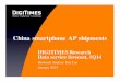 China smartphone AP shipments - DigiTimes · Introduction Global smartphone AP suppliers will see their shipments to China grow only 13.5% on year and drop 3.1% on quarter in the