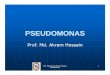 pseudomonas by akram.ppt - Mymensingh Medical College file/pseudomonas by akram.pdf · ••siderophores and siderophore uptake siderophores and siderophore uptake systems ••pyocyanin