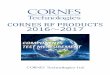 CORNES RF PRODUCTS 2016～2017 - cornestech.co.jp · Peraso社 802.11adチップセット・バックホール向け導波管トランシーバ--- 9 ミリ波 Custom MMIC社 各種MMIC部品-----