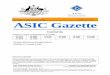 Commonwealth of Australia ASIC Gazette · A01/14, Tuesday, 7 January 2014 Notices under Corporations Act 2001 Page 1 of 38. ASIC GAZETTE Commonwealth of Australia Gazette ... MCG