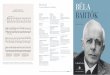 Béla Bartók Urtext Editions for Piano BÉLA BARTÓK...BÉLA BARTÓK Music for Piano Finest Urtext Editions Béla Bartók Urtext Editions for Piano Order no. HN 211016 G. Henle Verlag