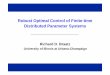 Robust Optimal Control of Finite-time Distributed …Robust Optimal Control of Finite-time Distributed Parameter Systems McMaster University 1 Richard D. Braatz University of Illinois