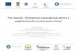 Pro Juvenes - Parteneriat transnaţional pentru o piaţă ... AUR_ProJuvenes_dec 2014.pdf · Domeniul major de intervenţie 6.4 „Initiative transnaţionale pentru o piaţă inclusivă