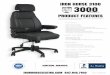 IRON HORSE 3100 3000 Series...IRON HORSE 3100 The IRON HORSE Seating 3100 features the latest ergonomic designs ... ISO CERTIFIED MANUFACTURER BBB ACCREDITED Rev. 01/25/2019 IRON HORSE