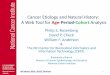 Cancer Etiology and Natural History: A Web Tool for Age ... Tool for Age-Period-Cohort...Cancer Etiology and Natural History: A Web Tool for Age-Period-Cohort Analysis . Philip S