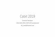 PowerPoint Cobit 2019 Somchai Patviboon CISA,CISM,CRISC,CGEIT,CSX fundamental Axl_best@