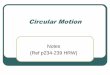 Circular Motion - augusta.k12.va.us...Uniform Circular Motion Definition • Motion exhibited by a body following a circular path at constant (or uniform) speed, with characteristics