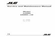 Service and Maintenance Manual - JLG Industriescsapps.jlg.com/OnlineManuals/Manuals/JLG/JLG Boom Lifts/100_110HX... · Service and Maintenance Manual Model 110HX 100HX+10 P/N - 3120864
