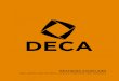 BRANDING GUIDELINES - DECA · DECA BRAND GUIDELINES | 6 DECA’S COMPREHENSIVE LEARNING PROGRAM INTEGRATES INTO CLASSROOM INSTRUCTION An integral component of classroom instruction,