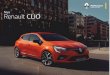 Nya Renault CLIO · 2020-01-22 · bakstam med diffusor och ovalt kromat slutrör. Den unika personligheten betonas dessutom av R.S. Line-märket på framskärmarna och bakluckan