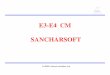 E3-E4 CM SANCHARSOFT CM-Sancharsoft.pdf• CAF monitoring : can provide alert through SMS. • Reconciliation of sold inventory v/s stock. • Integration of Franchise and commission