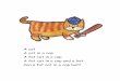 A cat in a cap A fat cat in a cap A fat cat in a cap and a bat · A fat cat in a cap A fat cat in a cap and a bat Can a fat cat in a cap bat? 1 dot 2 dots Lots of dots Lots of dots