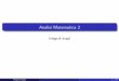 Analisi Matematica 2 - Altervistammarras.altervista.org/Mat2_Lez5_int_Doppi.pdf2 1 x 3e y x dx dy oppure Z 2 1 Z 1 0 x 3e y x dy dx ? Essendo R 1 0 x 3e y x dy un integrale immediato
