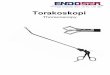 Torakoskopi - endoser.com.tr · YENİ ENDOSER LAPAROSKOPİ CİHAZLARI. NEW ENDOSER LAPAROSCOPY INSTRUMENT LINE- Endoser, en yeni laparoskopi ürün hattını size sunuyor,"Kolay Değişim"