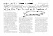 eInteraction Point...eInteraction Point Events and Happenings in the SLAC Community March, 1992, Vol. 3, No. 3 Why Do We Need a B Factory? by Michael Riordan A LONG, LONG TIME AGO,