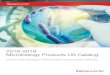 2018-2019 Microbiology Products US Catalogtools.thermofisher.com/content/sfs/brochures/US Catalog...the microbiology community With powerful manual and automated technologies, and