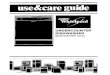 Whirlpool Dishwasher Repair Manual DU9700XT0 and Care Guide - 3368023.pdf · WHIRLPOOL DISHWASHER WARRANTY 20 L 6 7 7 8 8 01988 Whirlpool Corporation Before you use your dishwasher
