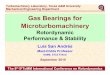 Gas Bearings for Microturbomachinery Bearings for MTM IFToMM 2010.pdfBearing technologies • Preformed bushings • Ceramic rolling element bearings • Rigid geometry gas bearings