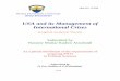 USA and its Management of International Crises · USA and its Management of International Crises ((Applied Analytical Thesis)) Submitted by Nasseer Muttar Kadim Alzubaidi As a partial