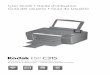 User Guide • Guide d'utilisation Guía del usuario • Guia ... · KODAK ESP C315 All-in-One Printer Your KODAK All-in-One Printer combines ease-of-use and affordable inks to provide