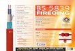 fireqing front amended - Qing Cables Ltd · to BS 6360 + IEC 60228 Insulation Silicone Rubber Brown/Black/Grey/Blue to BS 7655 Type E12 Earth Wire Solid Tinned Copper to BS 6360 Glass